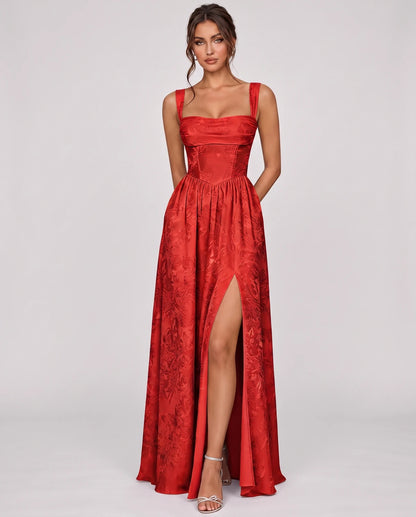 Damaris Maxi Dresses — Red