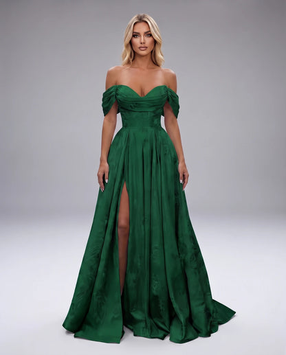 Delphine Maxi Dresses — Green