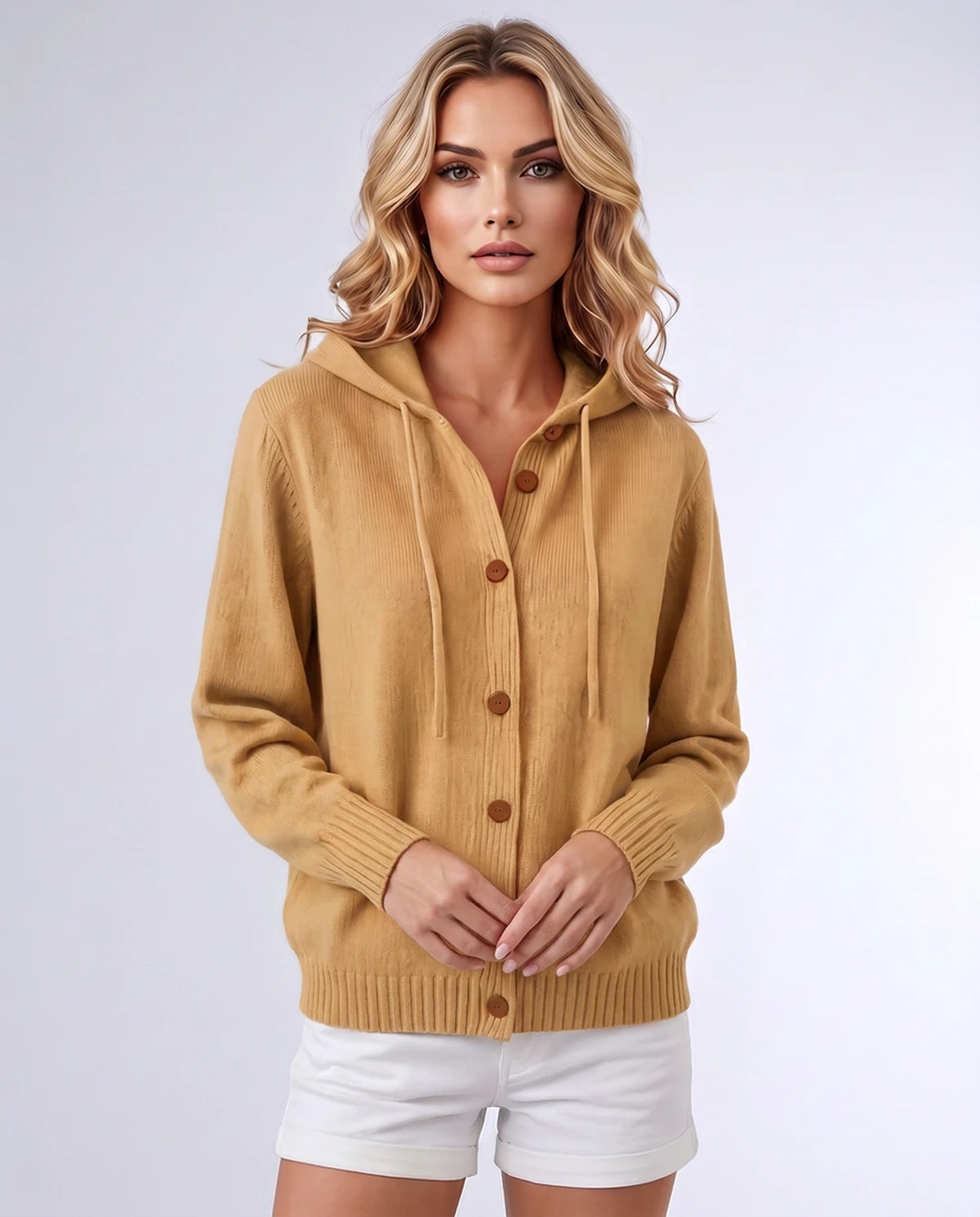 Destinelle Cardigans — Camel | SKU: RB-f5bf67-camel-XS,RB-f5bf67-camel-S,RB-f5bf67-camel-M,RB-f5bf67-camel-L,RB-f5bf67-camel-XL,RB-f5bf67-camel-2XL