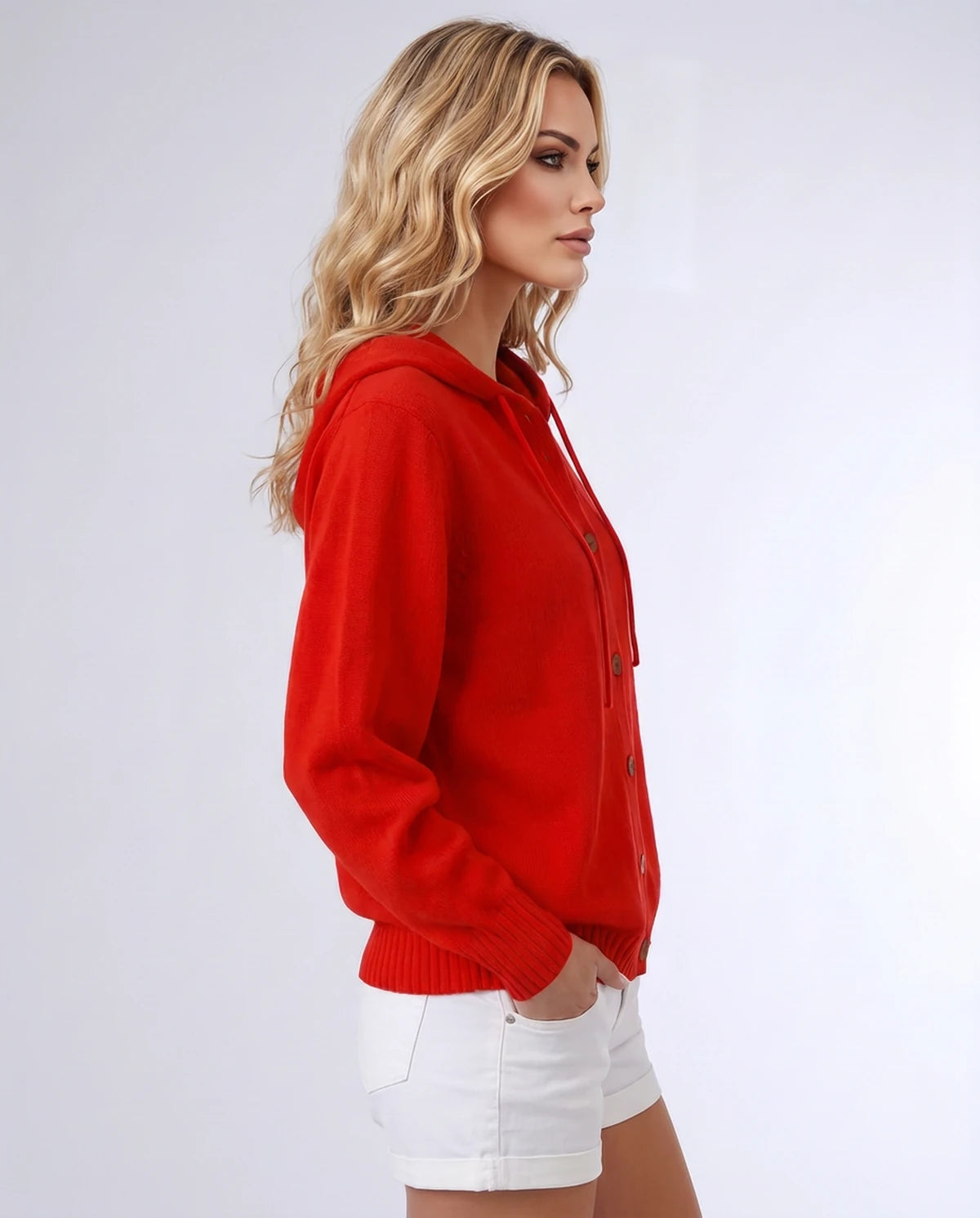 Destinelle Cardigans — Red | SKU: RB-f5bf67-red-XS,RB-f5bf67-red-S,RB-f5bf67-red-M,RB-f5bf67-red-L,RB-f5bf67-red-XL,RB-f5bf67-red-2XL
