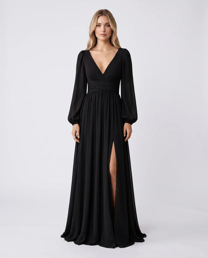 Diantha Maxi Dresses — Black