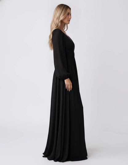 Diantha Maxi Dresses — Black | SKU: RB-81cf49-black-2,RB-81cf49-black-4,RB-81cf49-black-6,RB-81cf49-black-8,RB-81cf49-black-10,RB-81cf49-black-12,RB-81cf49-black-14,RB-81cf49-black-16,RB-81cf49-black-16W,RB-81cf49-black-18W,RB-81cf49-black-20W,RB-81cf49-black-22W