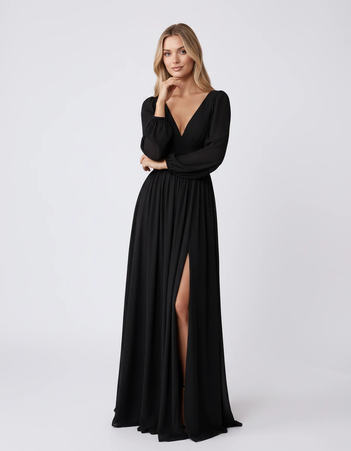 Diantha Maxi Dresses — Black | SKU: RB-81cf49-black-2,RB-81cf49-black-4,RB-81cf49-black-6,RB-81cf49-black-8,RB-81cf49-black-10,RB-81cf49-black-12,RB-81cf49-black-14,RB-81cf49-black-16,RB-81cf49-black-16W,RB-81cf49-black-18W,RB-81cf49-black-20W,RB-81cf49-black-22W