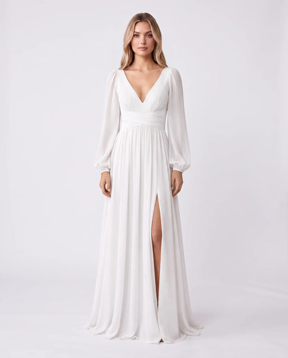 Diantha Maxi Dresses — White