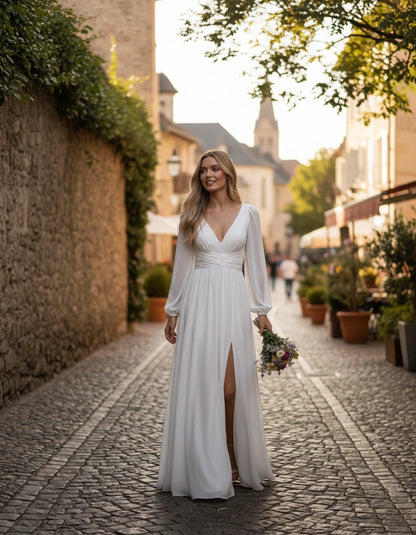 Diantha Maxi Dresses — White | SKU: RB-81cf49-white-2,RB-81cf49-white-4,RB-81cf49-white-6,RB-81cf49-white-8,RB-81cf49-white-10,RB-81cf49-white-12,RB-81cf49-white-14,RB-81cf49-white-16,RB-81cf49-white-16W,RB-81cf49-white-18W,RB-81cf49-white-20W,RB-81cf49-white-22W