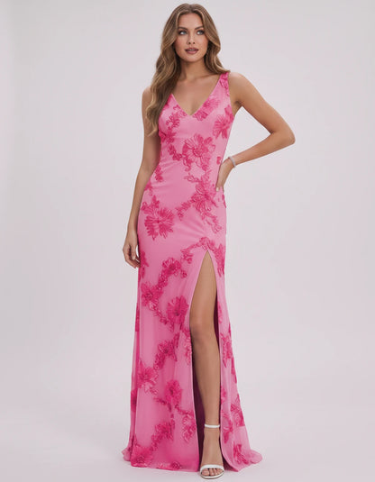 Doriane Maxi Dresses — Hot Pink | SKU: RB-727b5c-hotpink-2,RB-727b5c-hotpink-4,RB-727b5c-hotpink-6,RB-727b5c-hotpink-8,RB-727b5c-hotpink-10,RB-727b5c-hotpink-12,RB-727b5c-hotpink-14,RB-727b5c-hotpink-16,RB-727b5c-hotpink-16W,RB-727b5c-hotpink-18W,RB-727b5c-hotpink-20W,RB-727b5c-hotpink-22W