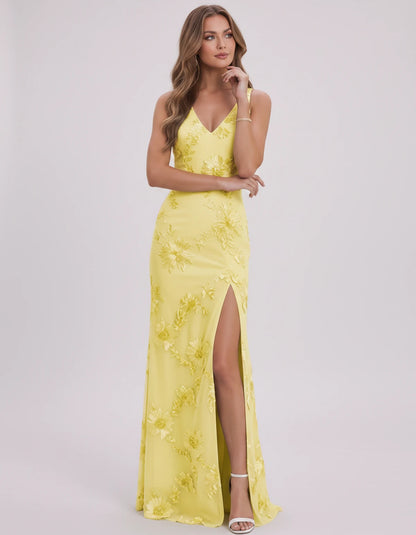 Doriane Maxi Dresses — Yellow | SKU: RB-727b5c-yellow-2,RB-727b5c-yellow-4,RB-727b5c-yellow-6,RB-727b5c-yellow-8,RB-727b5c-yellow-10,RB-727b5c-yellow-12,RB-727b5c-yellow-14,RB-727b5c-yellow-16,RB-727b5c-yellow-16W,RB-727b5c-yellow-18W,RB-727b5c-yellow-20W,RB-727b5c-yellow-22W