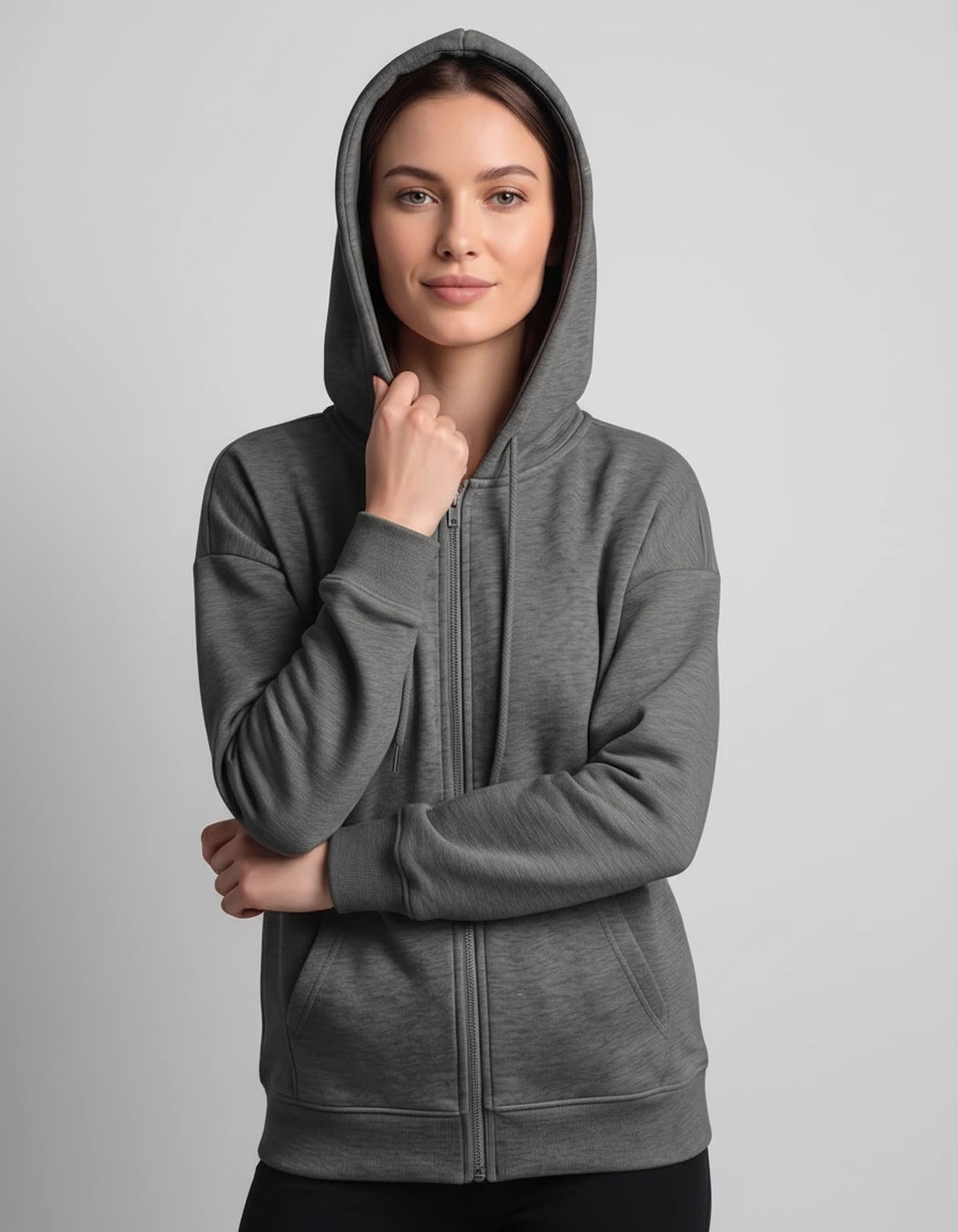 Dorinelle Jacket — Dark Grey | SKU: RB-0504c9-darkgrey-XS,RB-0504c9-darkgrey-S,RB-0504c9-darkgrey-M,RB-0504c9-darkgrey-L