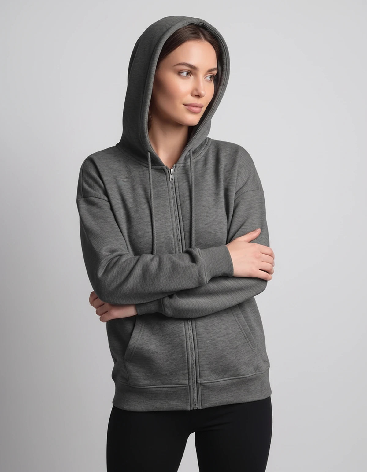 Dorinelle Jacket — Dark Grey | SKU: RB-0504c9-darkgrey-XS,RB-0504c9-darkgrey-S,RB-0504c9-darkgrey-M,RB-0504c9-darkgrey-L