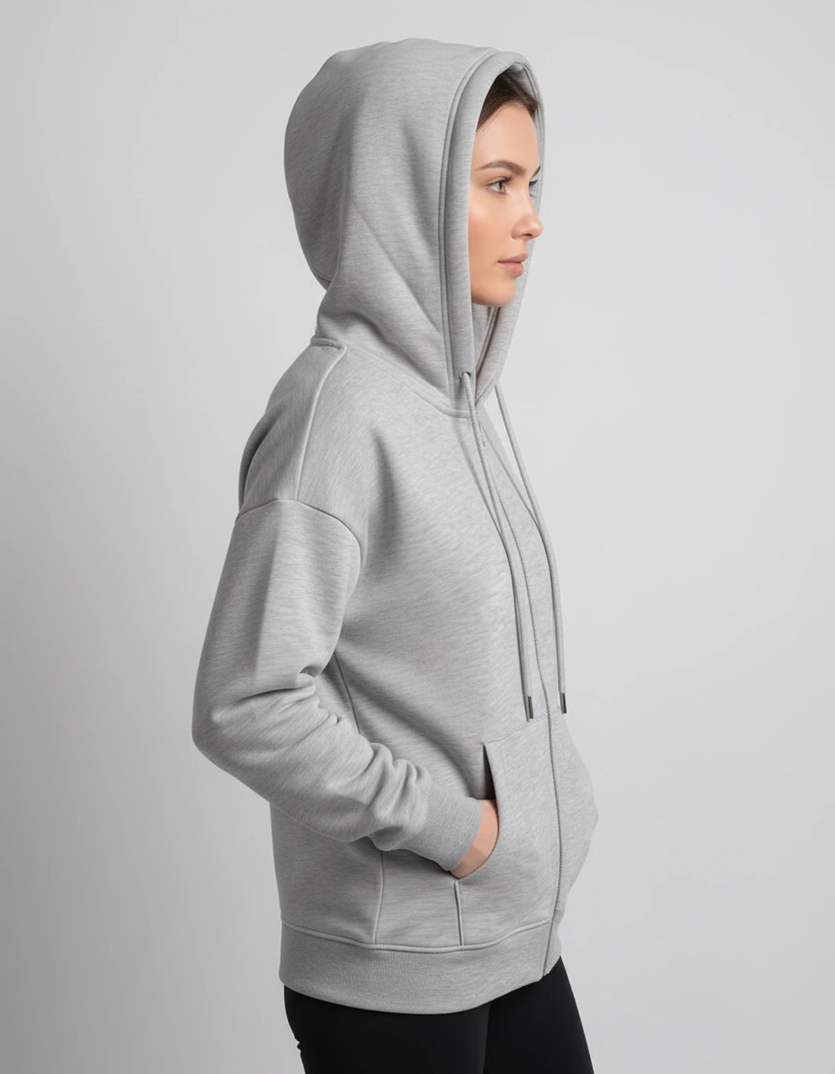 Dorinelle Jacket — Light Grey | SKU: RB-0504c9-lightg9e-XS,RB-0504c9-lightg9e-S,RB-0504c9-lightg9e-M,RB-0504c9-lightg9e-L