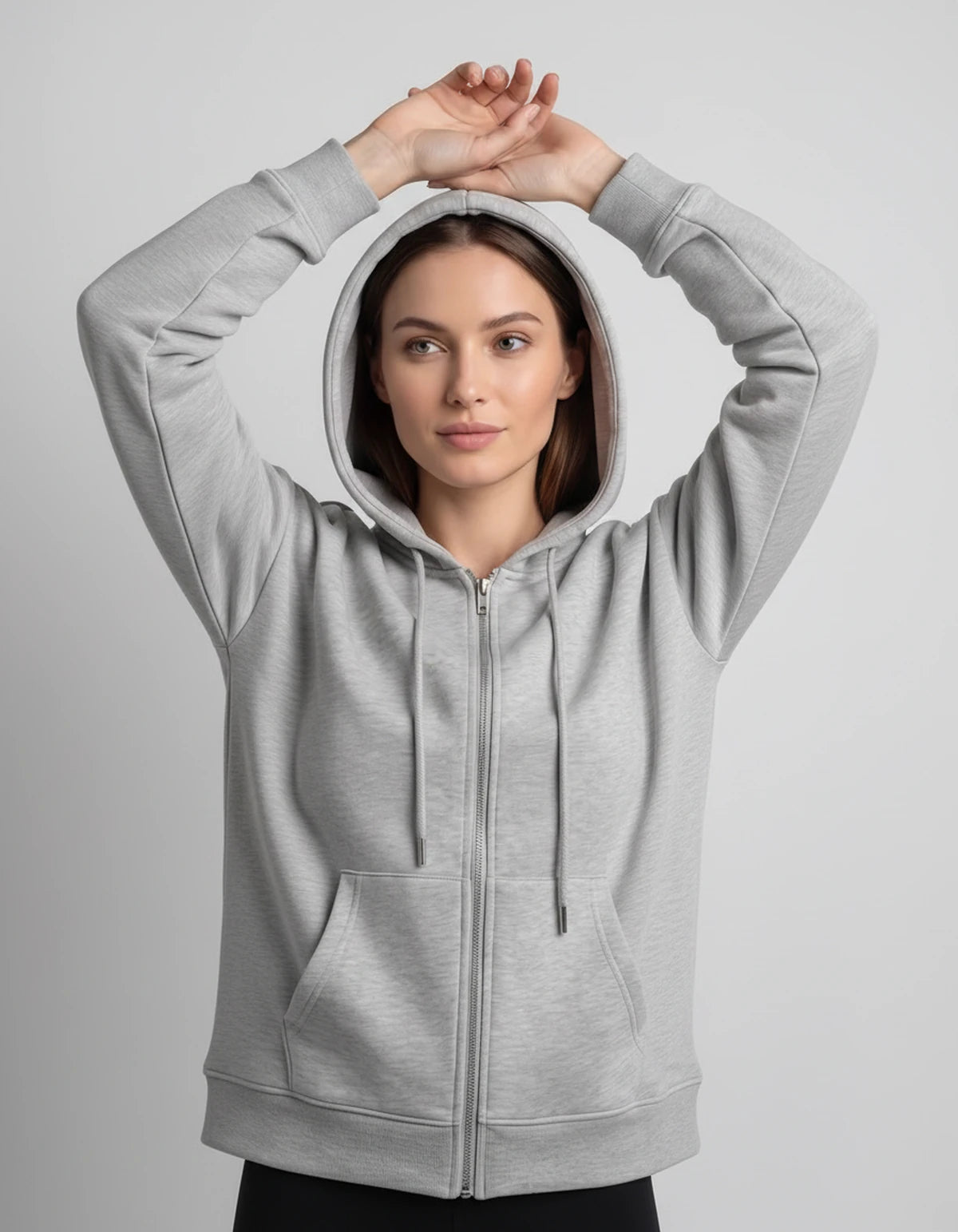 Dorinelle Jacket — Light Grey | SKU: RB-0504c9-lightg9e-XS,RB-0504c9-lightg9e-S,RB-0504c9-lightg9e-M,RB-0504c9-lightg9e-L