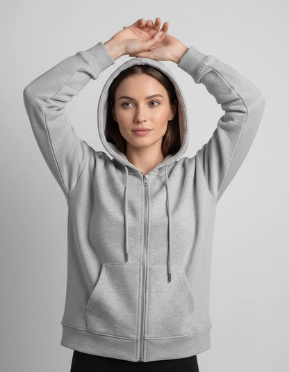 Dorinelle Jacket — Light Grey | SKU: RB-0504c9-lightg9e-XS,RB-0504c9-lightg9e-S,RB-0504c9-lightg9e-M,RB-0504c9-lightg9e-L