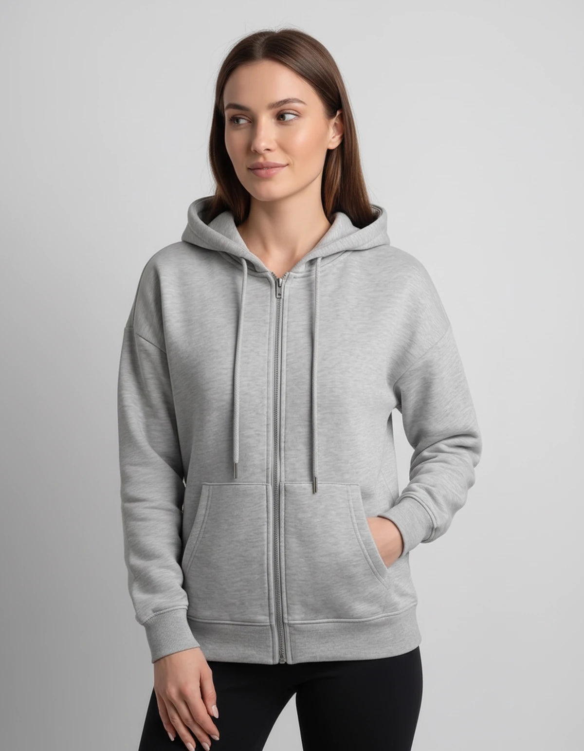 Dorinelle Jacket — Light Grey | SKU: RB-0504c9-lightg9e-XS,RB-0504c9-lightg9e-S,RB-0504c9-lightg9e-M,RB-0504c9-lightg9e-L