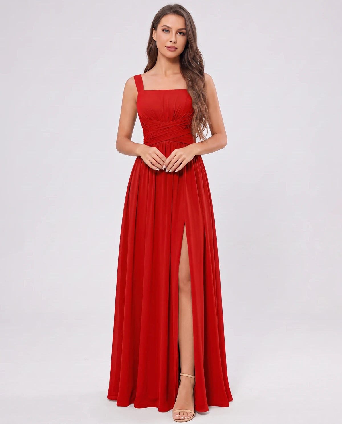 Dorothea Maxi Dresses — Red