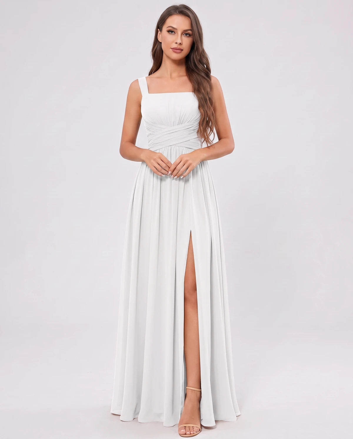 Dorothea Maxi Dresses — White
