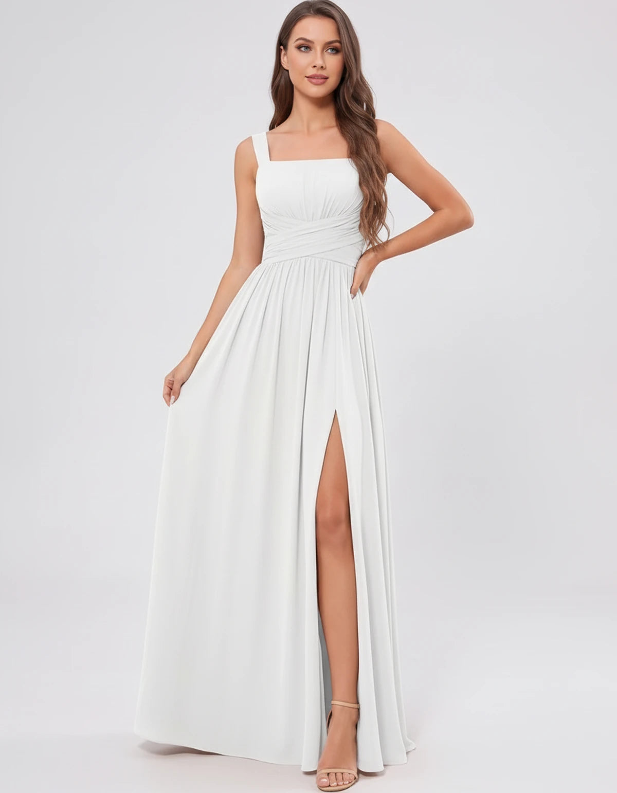 Dorothea Maxi Dresses — White | SKU: RB-4d7d49-white-2,RB-4d7d49-white-4,RB-4d7d49-white-6,RB-4d7d49-white-8,RB-4d7d49-white-10,RB-4d7d49-white-12,RB-4d7d49-white-14,RB-4d7d49-white-16,RB-4d7d49-white-16W,RB-4d7d49-white-18W,RB-4d7d49-white-20W,RB-4d7d49-white-22W