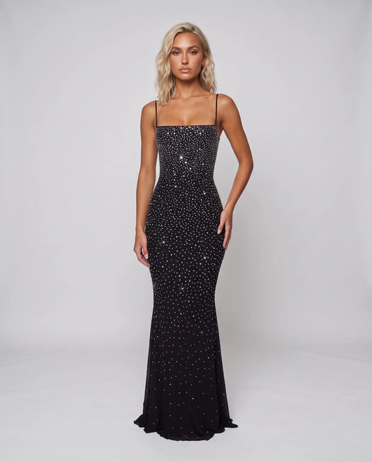 Elanore Maxi Dresses — Black | SKU: RB-4f6fd5-black-2,RB-4f6fd5-black-4,RB-4f6fd5-black-6,RB-4f6fd5-black-8,RB-4f6fd5-black-10,RB-4f6fd5-black-12,RB-4f6fd5-black-14,RB-4f6fd5-black-14W,RB-4f6fd5-black-16