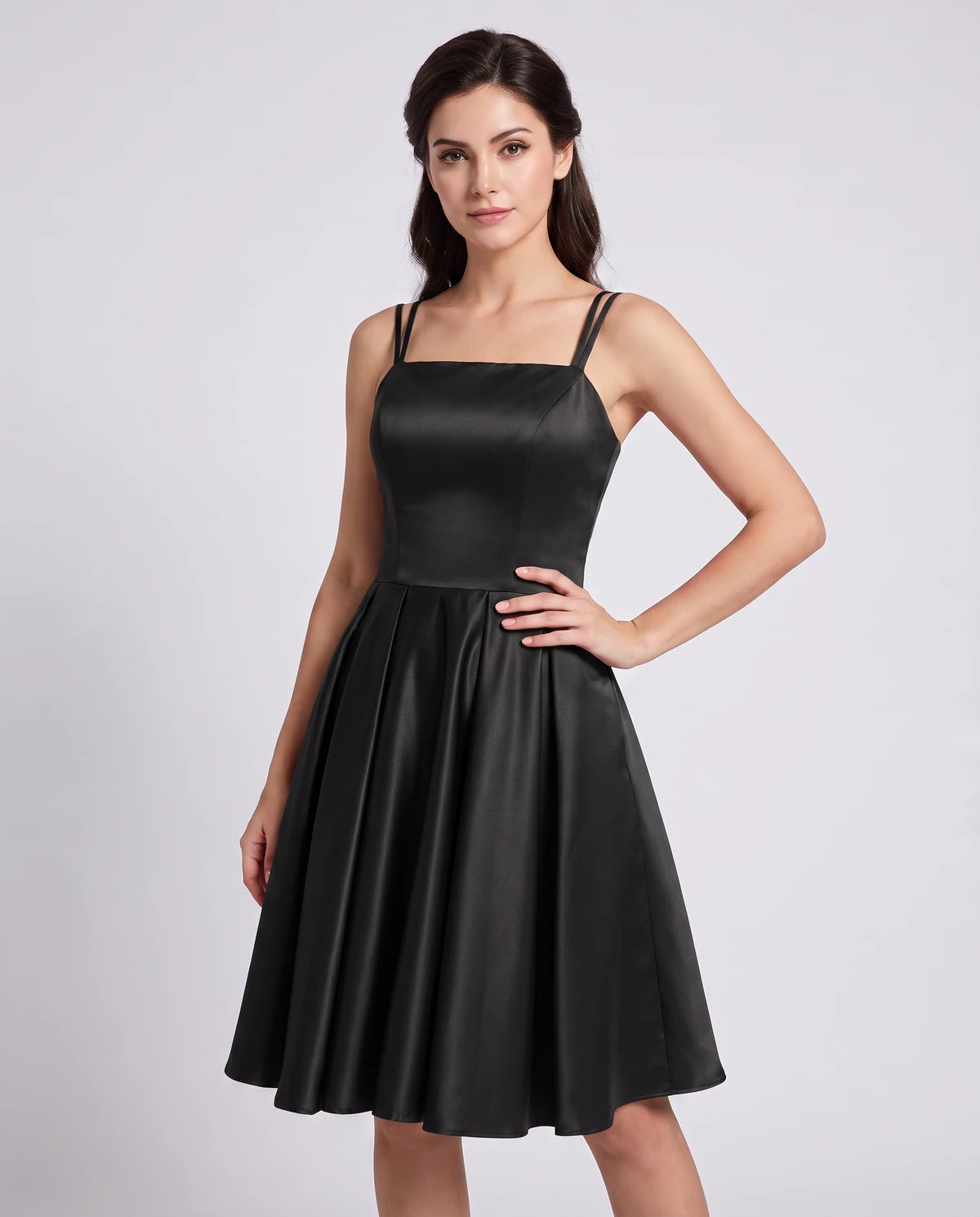 Elaria Mini Dresses — Black