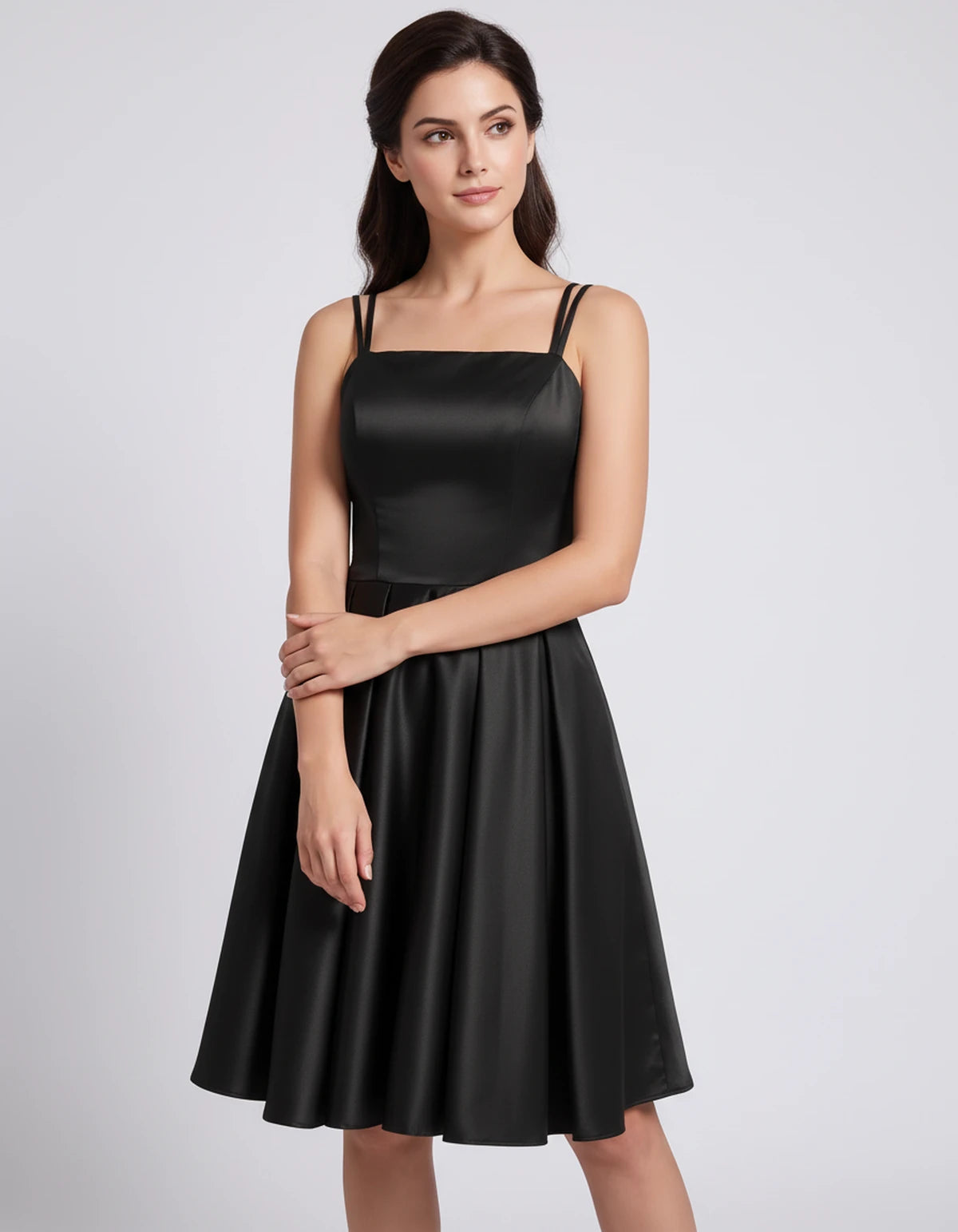Elaria Mini Dresses — Black | SKU: RB-2c132d-black-2,RB-2c132d-black-4,RB-2c132d-black-6,RB-2c132d-black-8,RB-2c132d-black-10,RB-2c132d-black-12,RB-2c132d-black-14,RB-2c132d-black-16,RB-2c132d-black-16W,RB-2c132d-black-18W,RB-2c132d-black-20W,RB-2c132d-black-22W