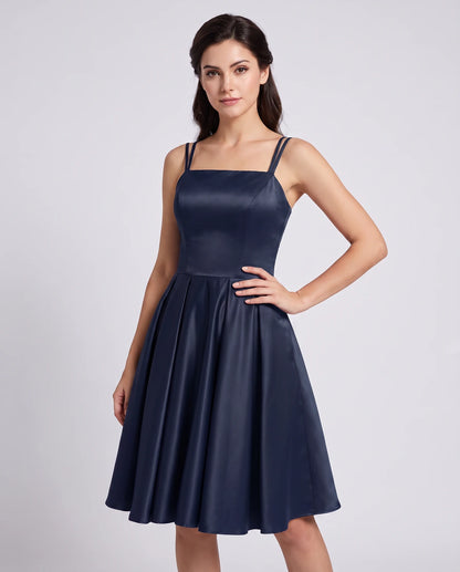 Elaria Mini Dresses — Navy