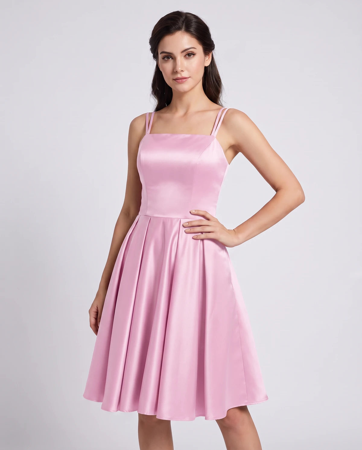 Elaria Mini Dresses — Pink
