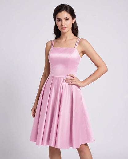Elaria Mini Dresses — Pink