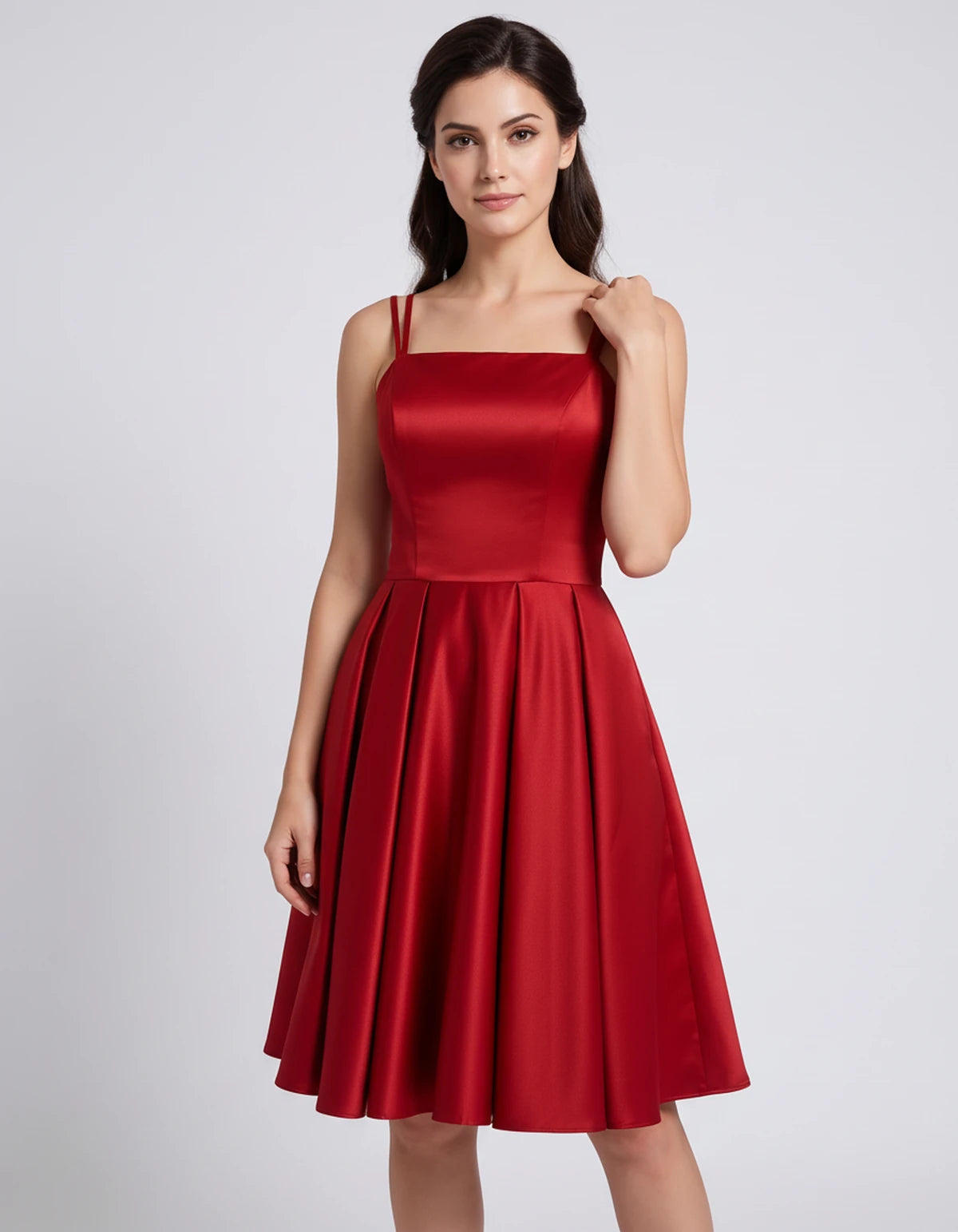Elaria Mini Dresses — Red | SKU: RB-2c132d-red-2,RB-2c132d-red-4,RB-2c132d-red-6,RB-2c132d-red-8,RB-2c132d-red-10,RB-2c132d-red-12,RB-2c132d-red-14,RB-2c132d-red-16,RB-2c132d-red-16W,RB-2c132d-red-18W,RB-2c132d-red-20W,RB-2c132d-red-22W