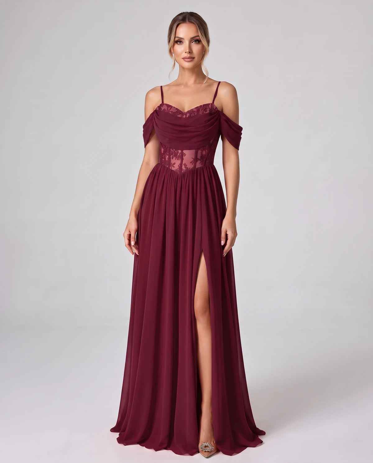 Elisenda Maxi Dresses — Desert Rose
