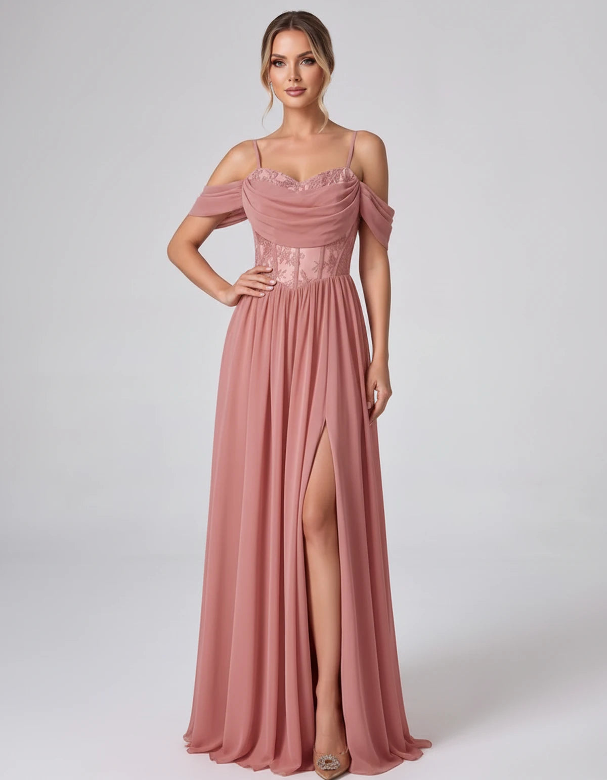 Elisenda Maxi Dresses — Dusty Rose | SKU: RB-51a36e-dustyr23-2,RB-51a36e-dustyr23-4,RB-51a36e-dustyr23-6,RB-51a36e-dustyr23-8,RB-51a36e-dustyr23-10,RB-51a36e-dustyr23-12,RB-51a36e-dustyr23-14,RB-51a36e-dustyr23-16,RB-51a36e-dustyr23-16W,RB-51a36e-dustyr23-18W,RB-51a36e-dustyr23-20W,RB-51a36e-dustyr23-22W