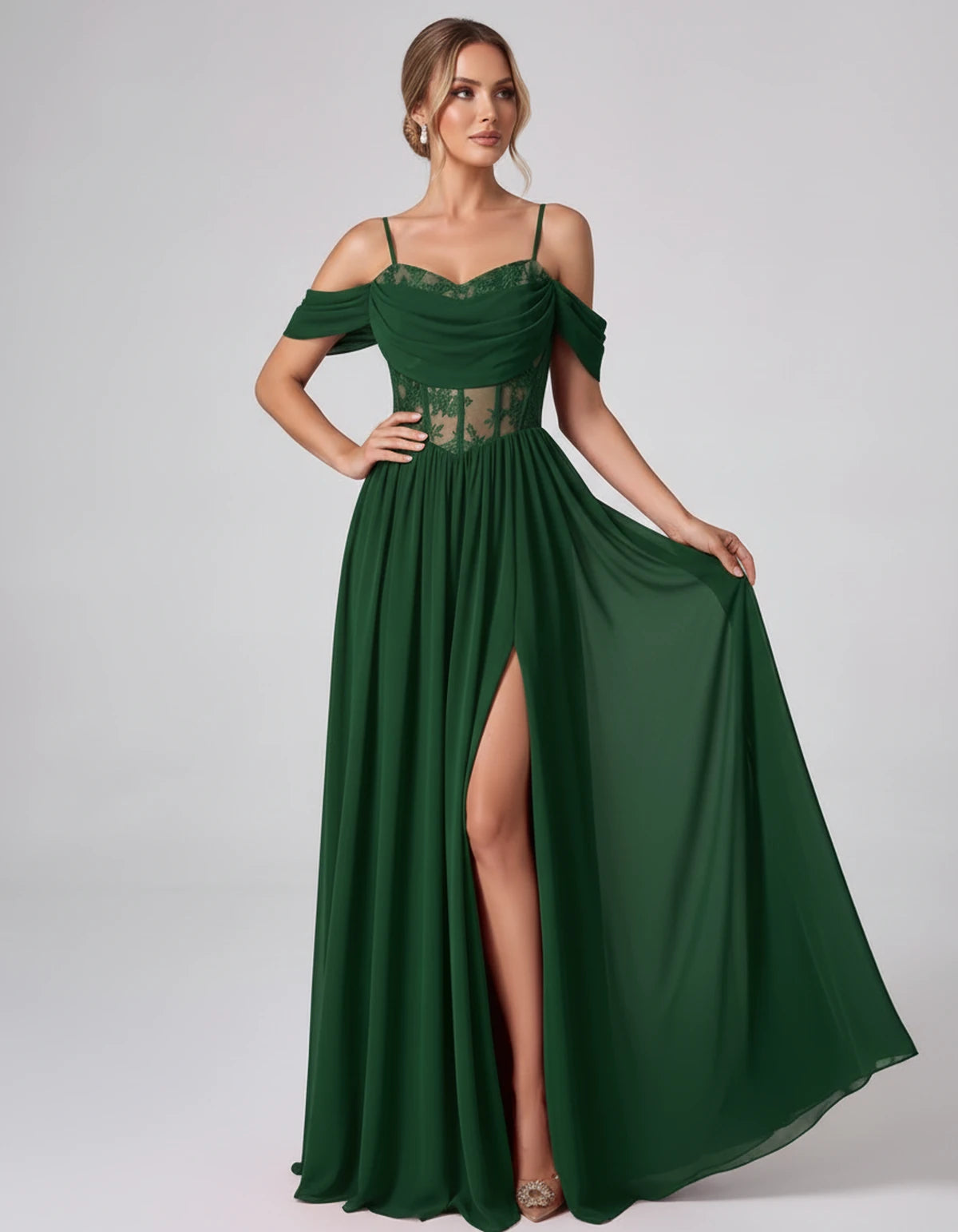 Elisenda Maxi Dresses — Emerald | SKU: RB-51a36e-emerald-2,RB-51a36e-emerald-4,RB-51a36e-emerald-6,RB-51a36e-emerald-8,RB-51a36e-emerald-10,RB-51a36e-emerald-12,RB-51a36e-emerald-14,RB-51a36e-emerald-16,RB-51a36e-emerald-16W,RB-51a36e-emerald-18W,RB-51a36e-emerald-20W,RB-51a36e-emerald-22W