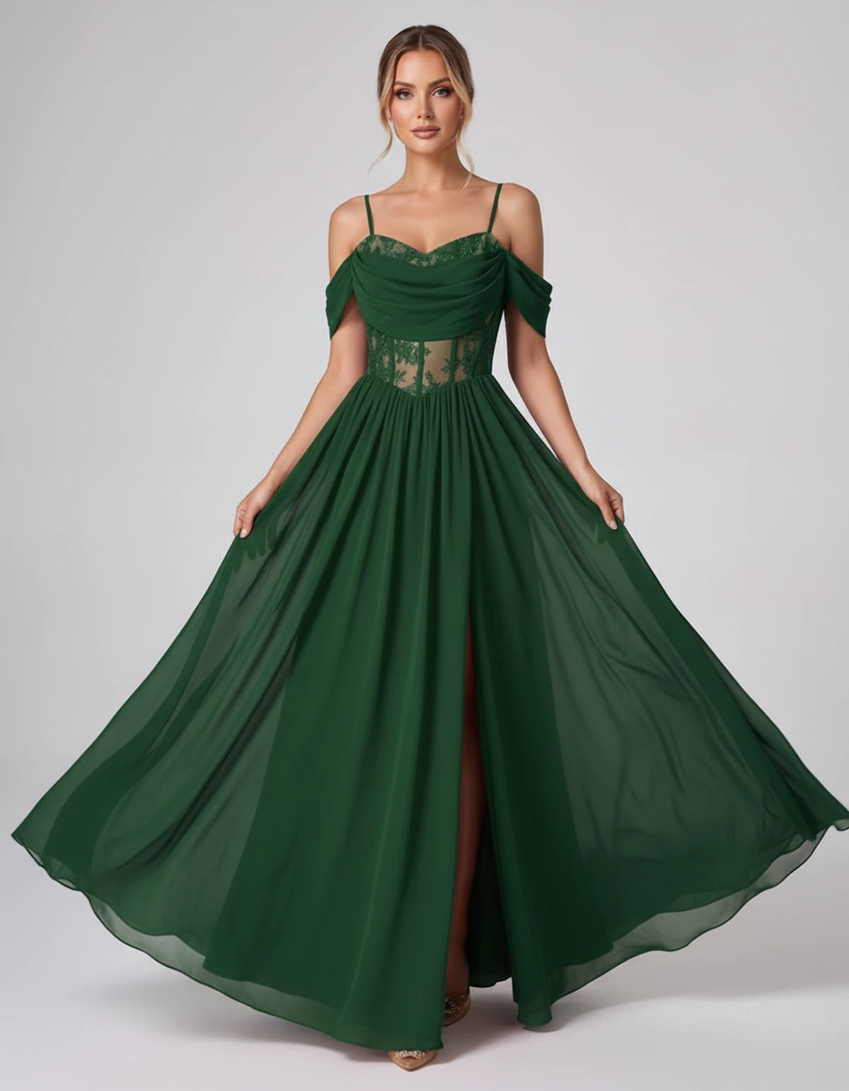 Elisenda Maxi Dresses — Emerald | SKU: RB-51a36e-emerald-2,RB-51a36e-emerald-4,RB-51a36e-emerald-6,RB-51a36e-emerald-8,RB-51a36e-emerald-10,RB-51a36e-emerald-12,RB-51a36e-emerald-14,RB-51a36e-emerald-16,RB-51a36e-emerald-16W,RB-51a36e-emerald-18W,RB-51a36e-emerald-20W,RB-51a36e-emerald-22W