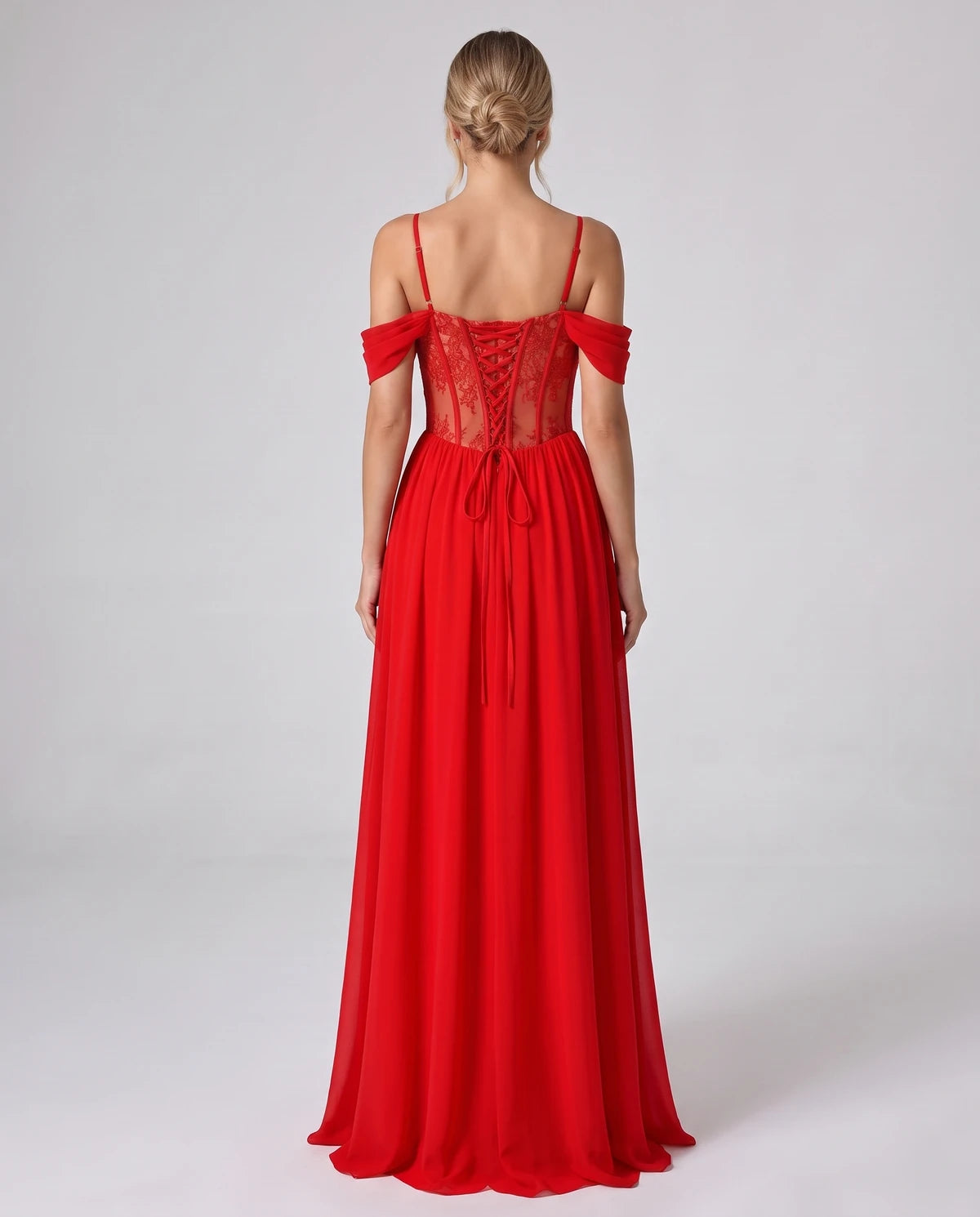Elisenda Maxi Dresses — Red | SKU: RB-51a36e-red-2,RB-51a36e-red-4,RB-51a36e-red-6,RB-51a36e-red-8,RB-51a36e-red-10,RB-51a36e-red-12,RB-51a36e-red-14,RB-51a36e-red-16,RB-51a36e-red-16W,RB-51a36e-red-18W,RB-51a36e-red-20W,RB-51a36e-red-22W