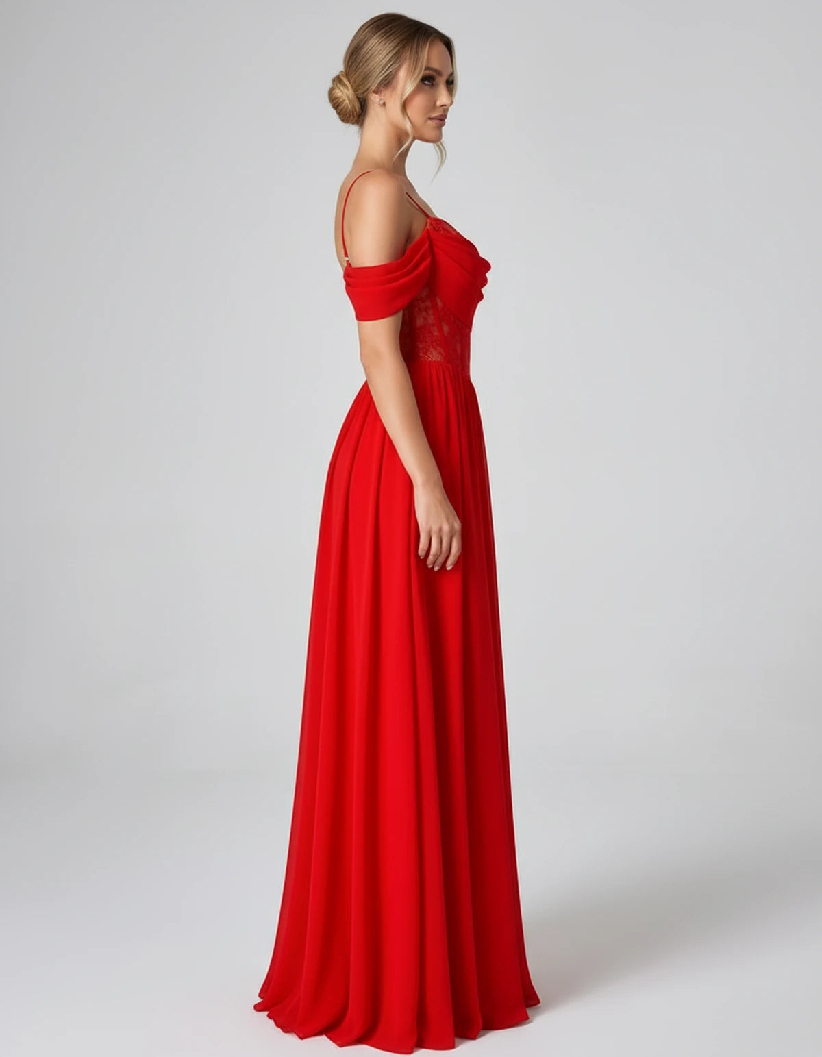 Elisenda Maxi Dresses — Red | SKU: RB-51a36e-red-2,RB-51a36e-red-4,RB-51a36e-red-6,RB-51a36e-red-8,RB-51a36e-red-10,RB-51a36e-red-12,RB-51a36e-red-14,RB-51a36e-red-16,RB-51a36e-red-16W,RB-51a36e-red-18W,RB-51a36e-red-20W,RB-51a36e-red-22W