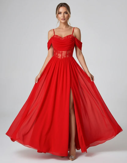 Elisenda Maxi Dresses — Red | SKU: RB-51a36e-red-2,RB-51a36e-red-4,RB-51a36e-red-6,RB-51a36e-red-8,RB-51a36e-red-10,RB-51a36e-red-12,RB-51a36e-red-14,RB-51a36e-red-16,RB-51a36e-red-16W,RB-51a36e-red-18W,RB-51a36e-red-20W,RB-51a36e-red-22W