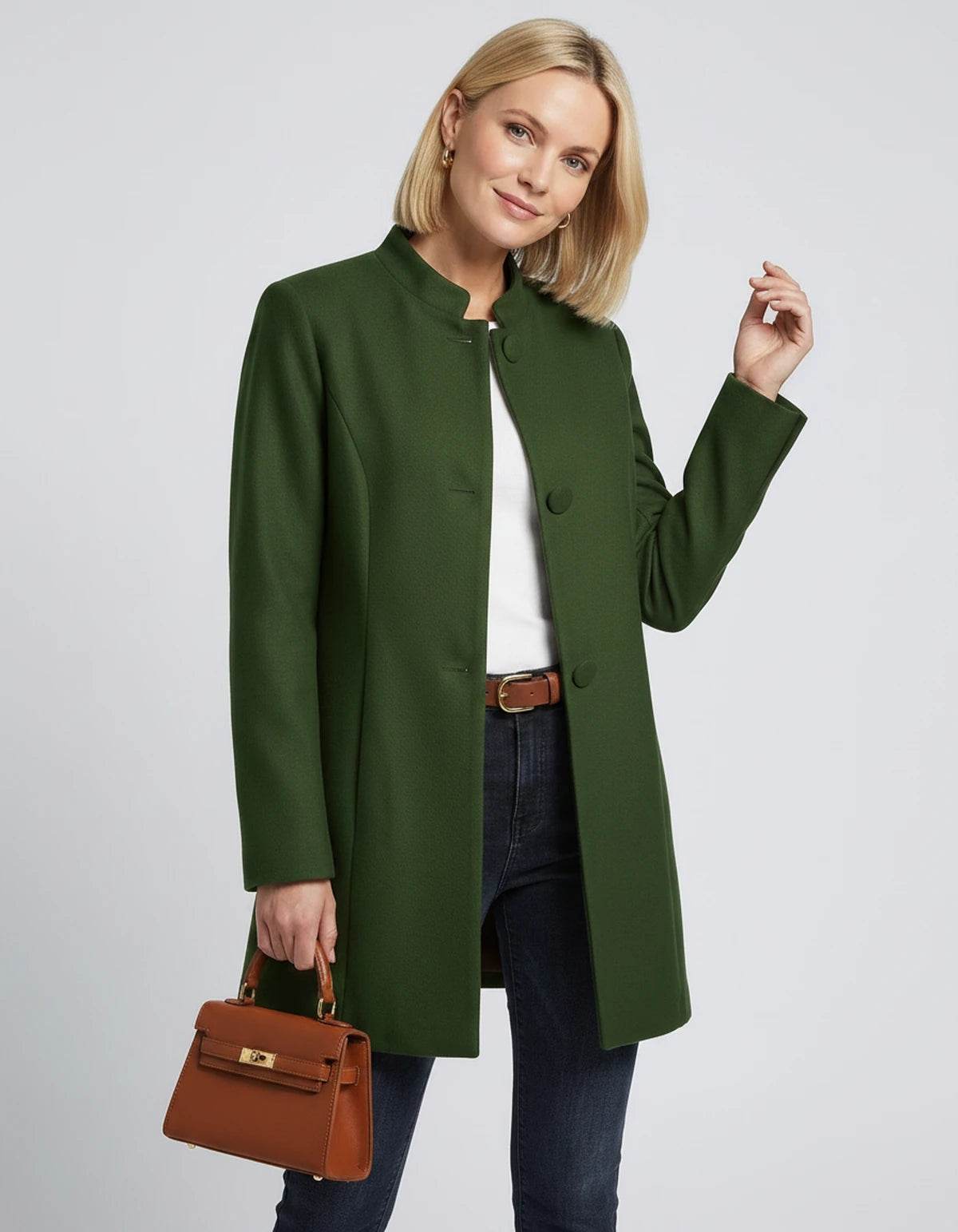Elowen Jackets — Army Green | SKU: RB-ff0dba-armygre1-XS,RB-ff0dba-armygre1-S,RB-ff0dba-armygre1-M,RB-ff0dba-armygre1-L,RB-ff0dba-armygre1-XL,RB-ff0dba-armygre1-2XL
