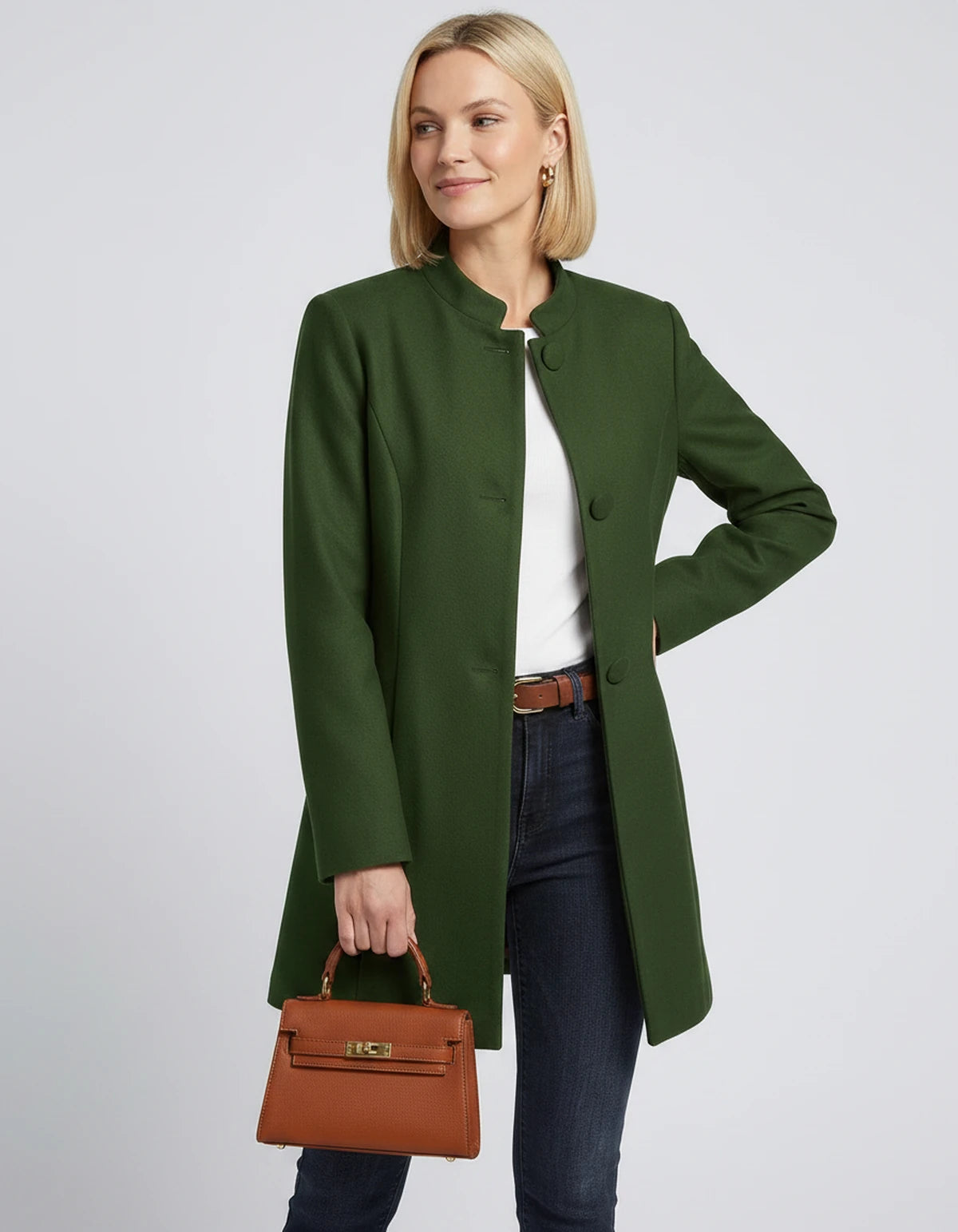 Elowen Jackets — Army Green | SKU: RB-ff0dba-armygre1-XS,RB-ff0dba-armygre1-S,RB-ff0dba-armygre1-M,RB-ff0dba-armygre1-L,RB-ff0dba-armygre1-XL,RB-ff0dba-armygre1-2XL