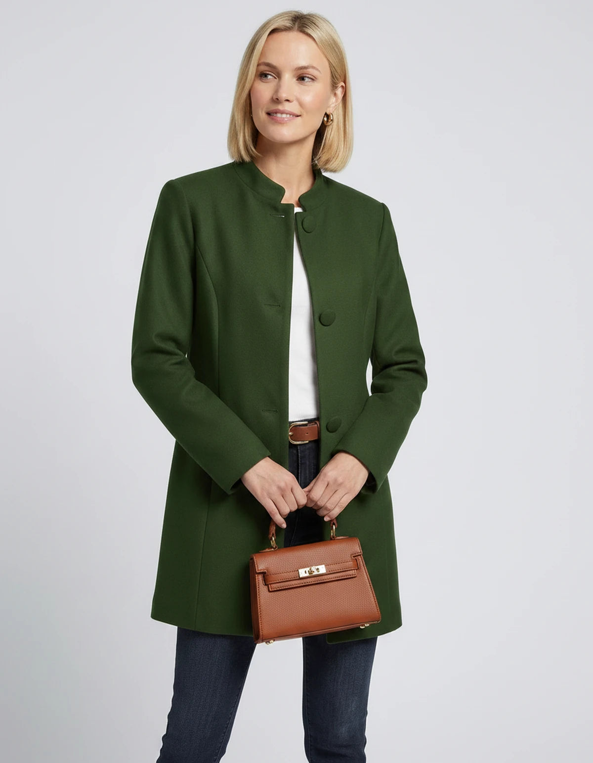 Elowen Jackets — Army Green | SKU: RB-ff0dba-armygre1-XS,RB-ff0dba-armygre1-S,RB-ff0dba-armygre1-M,RB-ff0dba-armygre1-L,RB-ff0dba-armygre1-XL,RB-ff0dba-armygre1-2XL