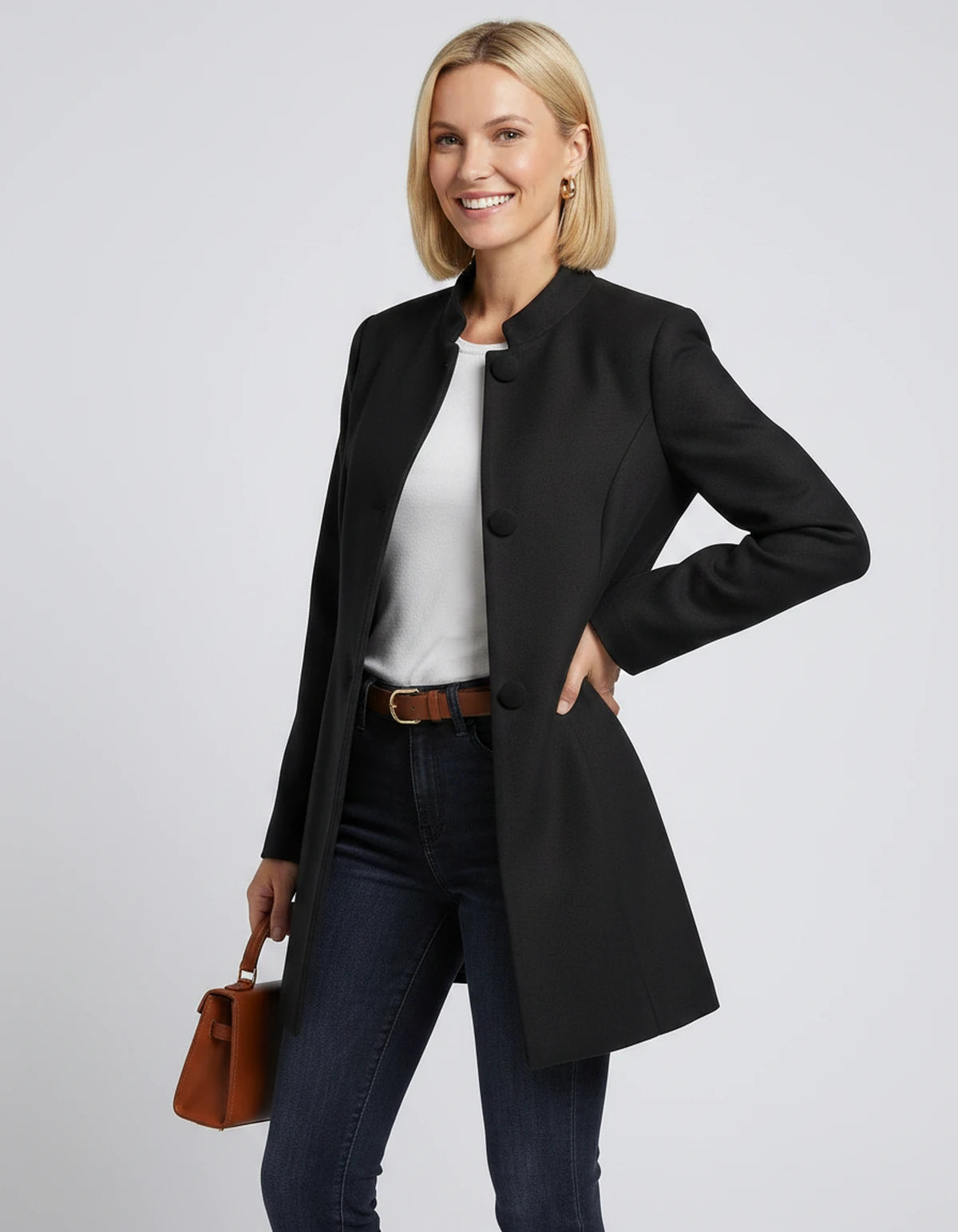 Elowen Jackets — Black | SKU: RB-ff0dba-black-XS,RB-ff0dba-black-S,RB-ff0dba-black-M,RB-ff0dba-black-L,RB-ff0dba-black-XL,RB-ff0dba-black-2XL