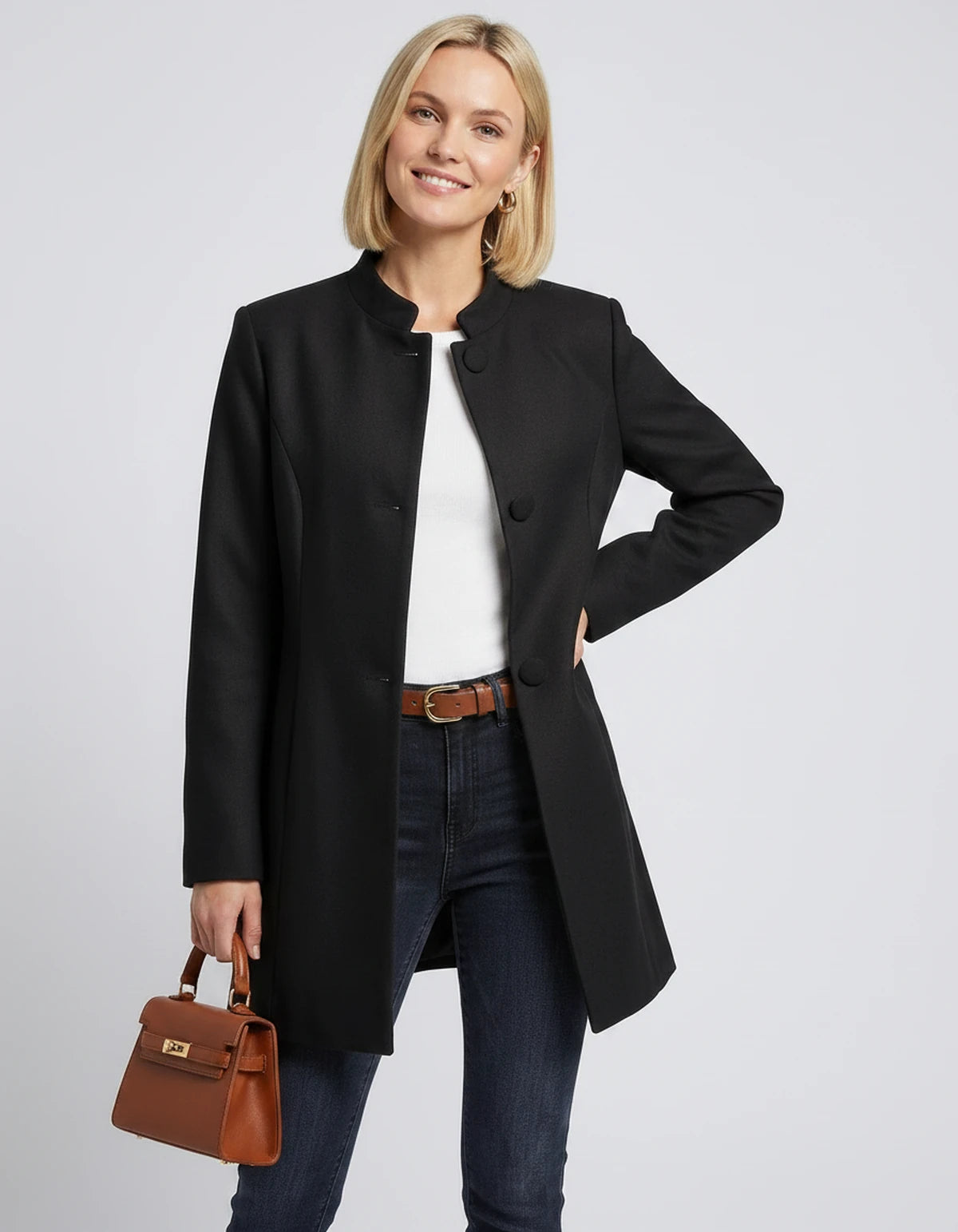 Elowen Jackets — Black | SKU: RB-ff0dba-black-XS,RB-ff0dba-black-S,RB-ff0dba-black-M,RB-ff0dba-black-L,RB-ff0dba-black-XL,RB-ff0dba-black-2XL