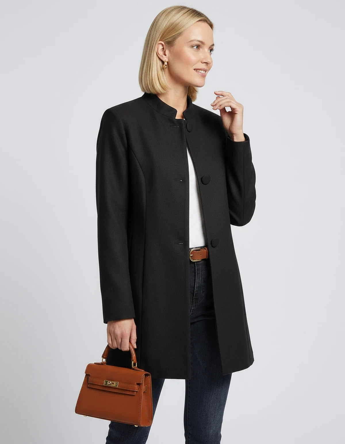 Elowen Jackets — Black | SKU: RB-ff0dba-black-XS,RB-ff0dba-black-S,RB-ff0dba-black-M,RB-ff0dba-black-L,RB-ff0dba-black-XL,RB-ff0dba-black-2XL