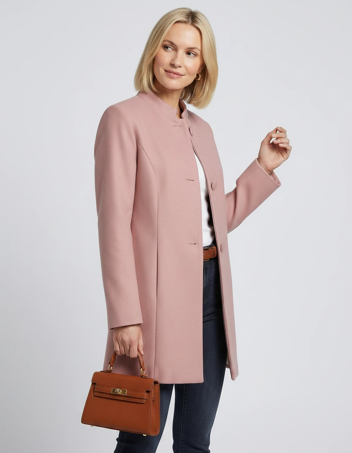 Elowen Jackets — Pink | SKU: RB-ff0dba-pink-XS,RB-ff0dba-pink-S,RB-ff0dba-pink-M,RB-ff0dba-pink-L,RB-ff0dba-pink-XL,RB-ff0dba-pink-2XL
