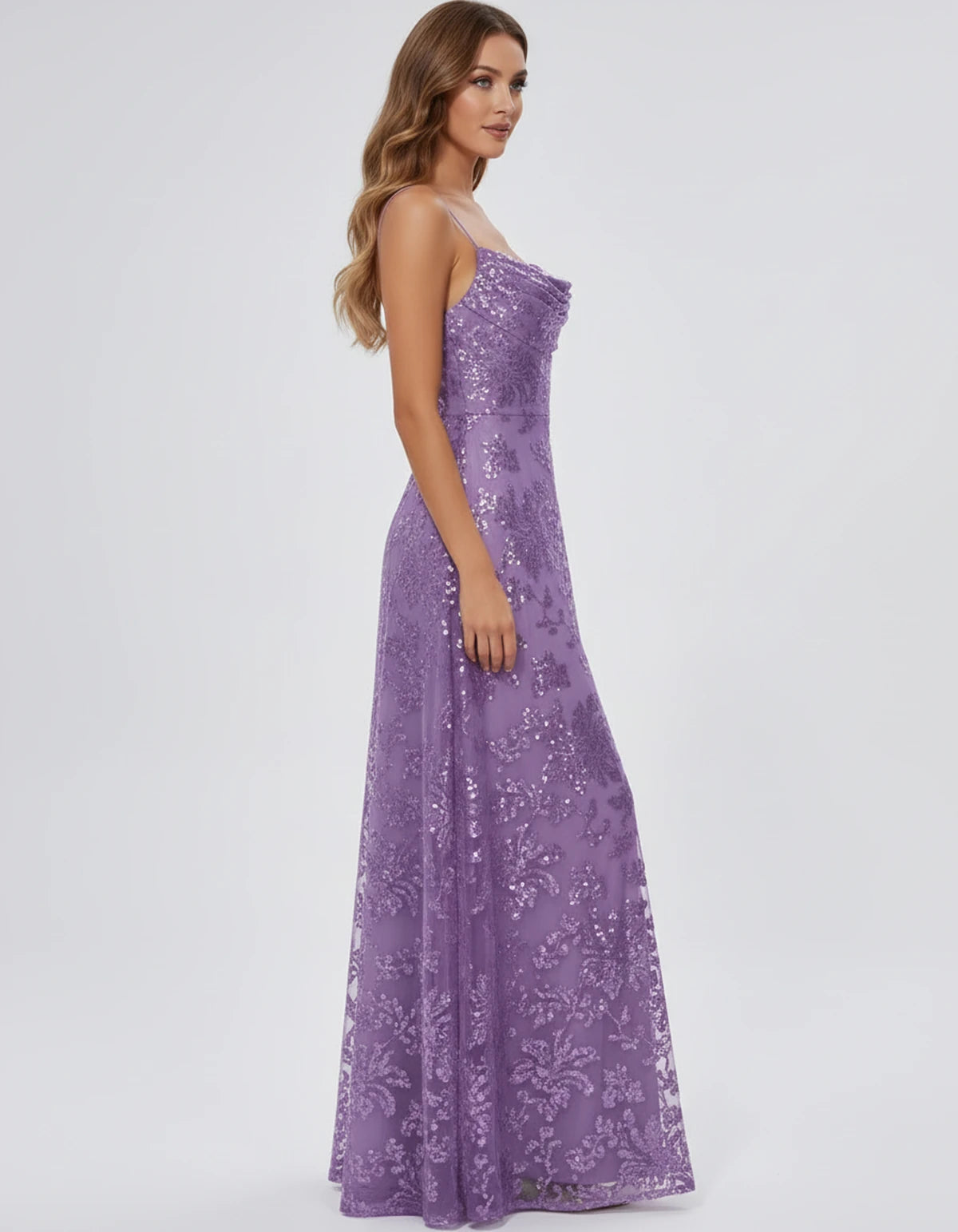 Elvira Maxi Dresses — Lavender | SKU: RB-0fc91a-lavender-2,RB-0fc91a-lavender-4,RB-0fc91a-lavender-6,RB-0fc91a-lavender-8,RB-0fc91a-lavender-10,RB-0fc91a-lavender-12,RB-0fc91a-lavender-14,RB-0fc91a-lavender-16,RB-0fc91a-lavender-16W,RB-0fc91a-lavender-18W,RB-0fc91a-lavender-20W,RB-0fc91a-lavender-22W