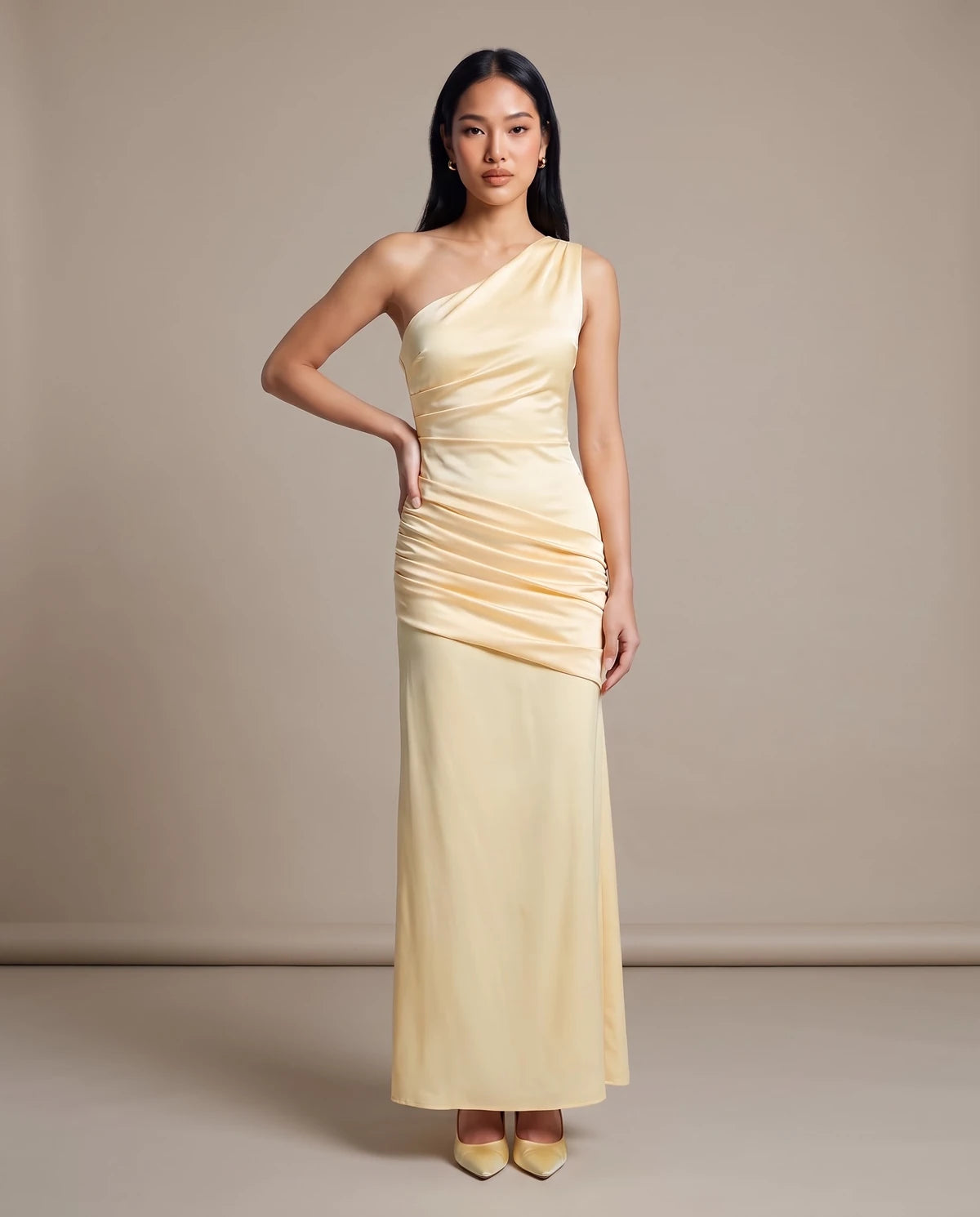 Emberlyn Maxi Dresses — Yellow | SKU: RB-eabca2-yellow-XS,RB-eabca2-yellow-S,RB-eabca2-yellow-M,RB-eabca2-yellow-L,RB-eabca2-yellow-XL
