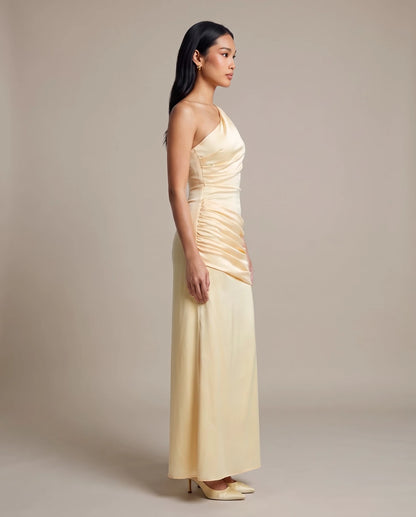 Emberlyn Maxi Dresses — Yellow | SKU: RB-eabca2-yellow-XS,RB-eabca2-yellow-S,RB-eabca2-yellow-M,RB-eabca2-yellow-L,RB-eabca2-yellow-XL