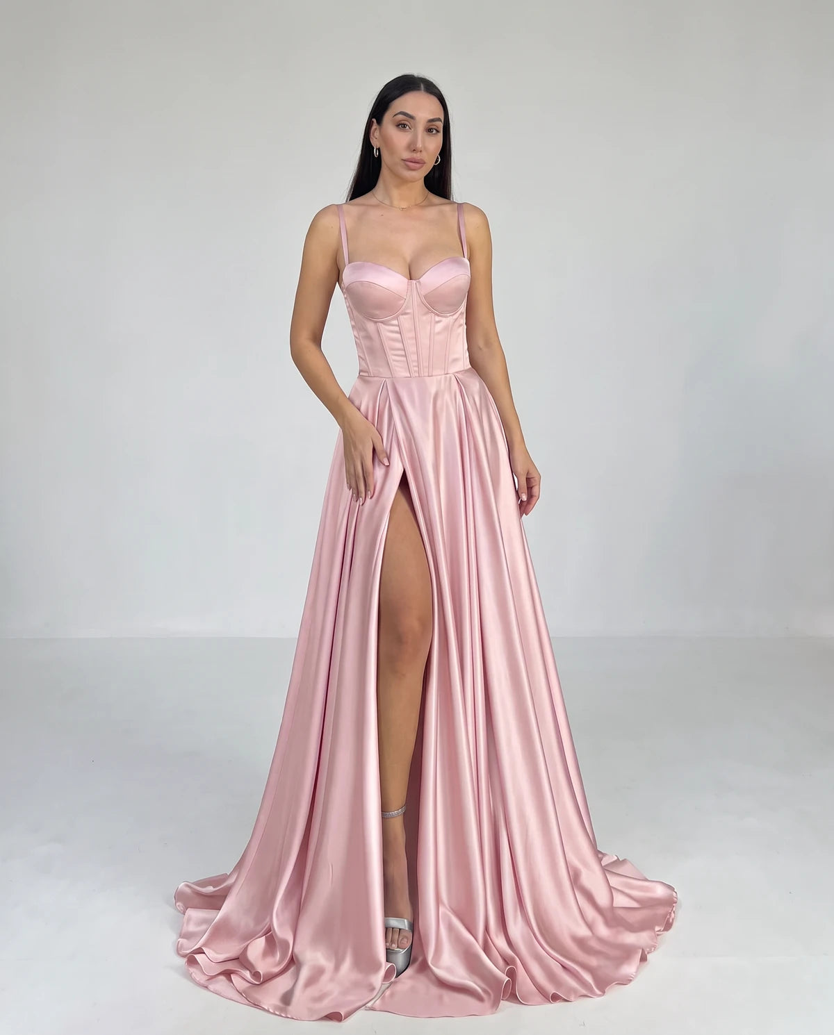 Emiliane Maxi Dresses — Blush | SKU: RB-ca3964-blush-2,RB-ca3964-blush-4,RB-ca3964-blush-6,RB-ca3964-blush-8,RB-ca3964-blush-10,RB-ca3964-blush-12,RB-ca3964-blush-14,RB-ca3964-blush-18 Plus,RB-ca3964-blush-20 Plus,RB-ca3964-blush-24 Plus,RB-ca3964-blush-20W