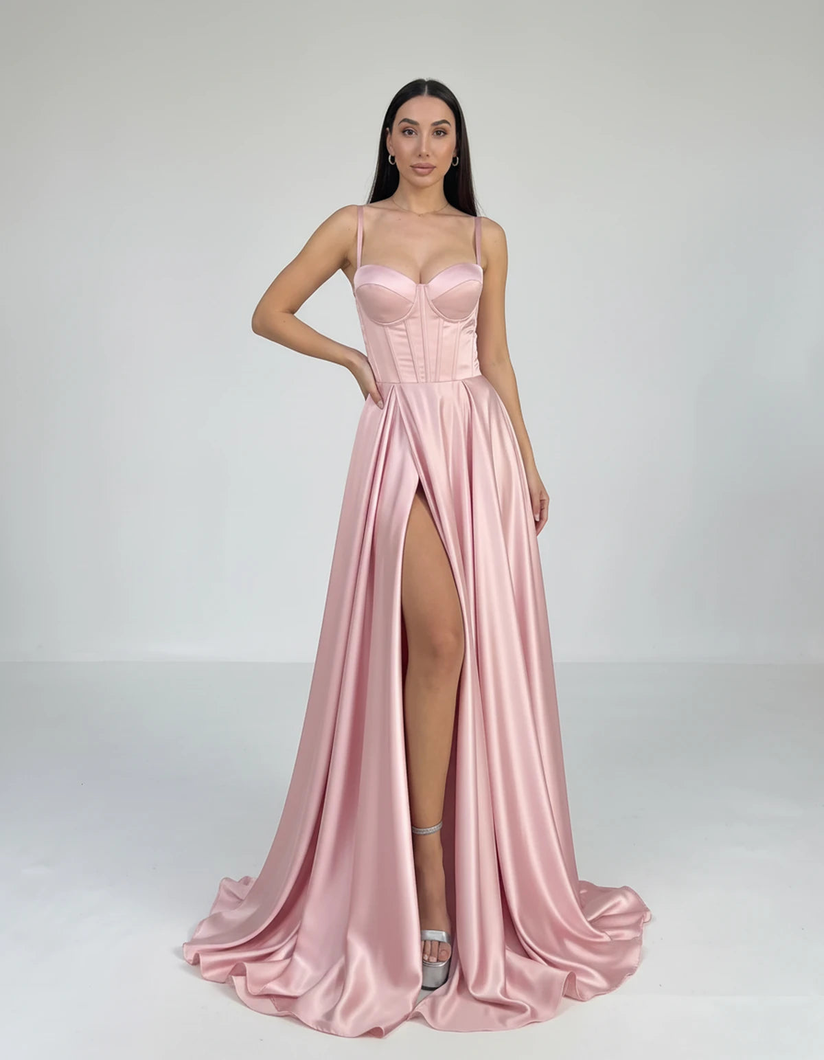 Emiliane Maxi Dresses — Blush | SKU: RB-ca3964-blush-2,RB-ca3964-blush-4,RB-ca3964-blush-6,RB-ca3964-blush-8,RB-ca3964-blush-10,RB-ca3964-blush-12,RB-ca3964-blush-14,RB-ca3964-blush-18 Plus,RB-ca3964-blush-20 Plus,RB-ca3964-blush-24 Plus,RB-ca3964-blush-20W