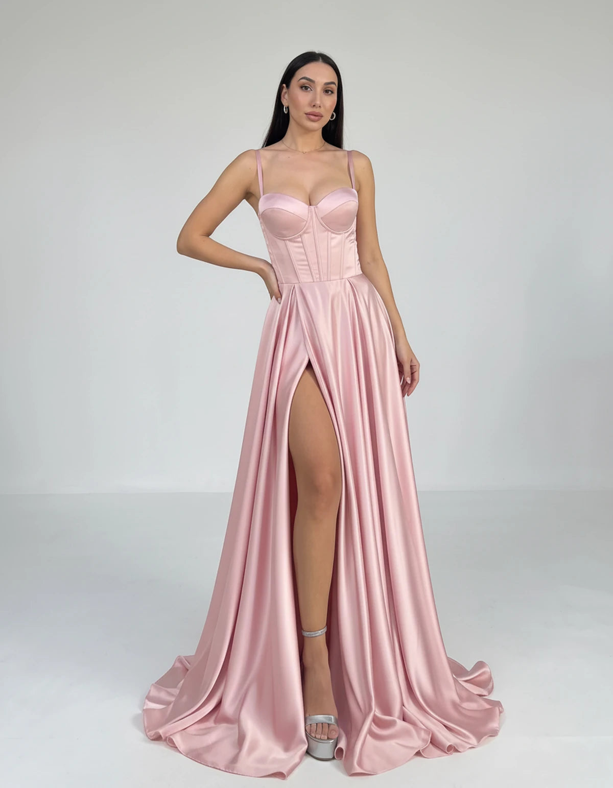 Emiliane Maxi Dresses — Blush | SKU: RB-ca3964-blush-2,RB-ca3964-blush-4,RB-ca3964-blush-6,RB-ca3964-blush-8,RB-ca3964-blush-10,RB-ca3964-blush-12,RB-ca3964-blush-14,RB-ca3964-blush-18 Plus,RB-ca3964-blush-20 Plus,RB-ca3964-blush-24 Plus,RB-ca3964-blush-20W