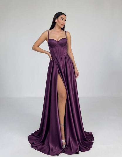 Emiliane Maxi Dresses — Grape | SKU: RB-ca3964-grape-2,RB-ca3964-grape-4,RB-ca3964-grape-6,RB-ca3964-grape-8,RB-ca3964-grape-10,RB-ca3964-grape-12,RB-ca3964-grape-14,RB-ca3964-grape-18 Plus,RB-ca3964-grape-20 Plus,RB-ca3964-grape-24 Plus,RB-ca3964-grape-20W