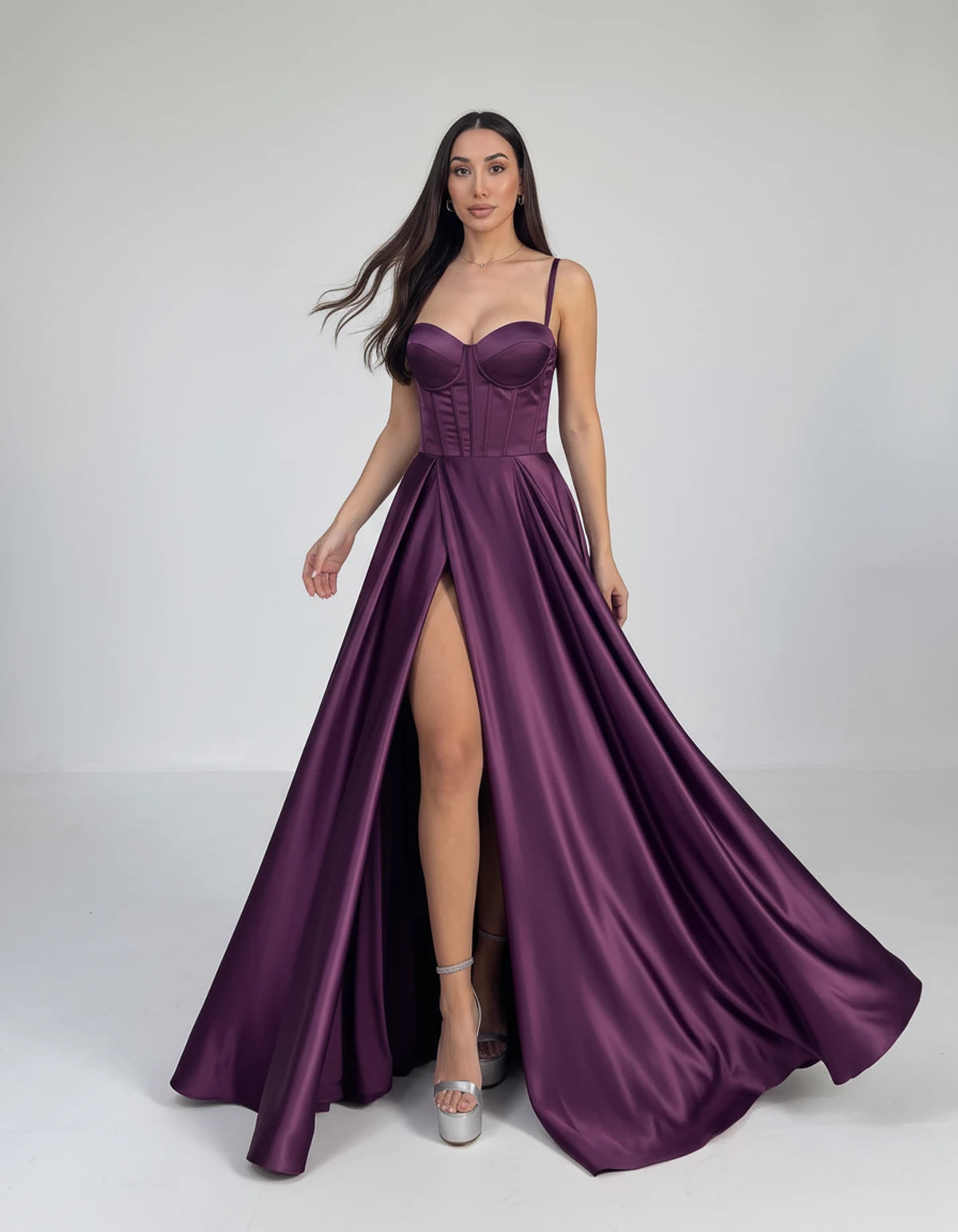 Emiliane Maxi Dresses — Grape | SKU: RB-ca3964-grape-2,RB-ca3964-grape-4,RB-ca3964-grape-6,RB-ca3964-grape-8,RB-ca3964-grape-10,RB-ca3964-grape-12,RB-ca3964-grape-14,RB-ca3964-grape-18 Plus,RB-ca3964-grape-20 Plus,RB-ca3964-grape-24 Plus,RB-ca3964-grape-20W