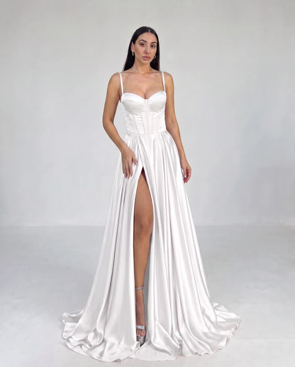 Emiliane Maxi Dresses — White | SKU: RB-ca3964-white-2,RB-ca3964-white-4,RB-ca3964-white-6,RB-ca3964-white-8,RB-ca3964-white-10,RB-ca3964-white-12,RB-ca3964-white-14,RB-ca3964-white-18 Plus,RB-ca3964-white-20 Plus,RB-ca3964-white-24 Plus,RB-ca3964-white-20W